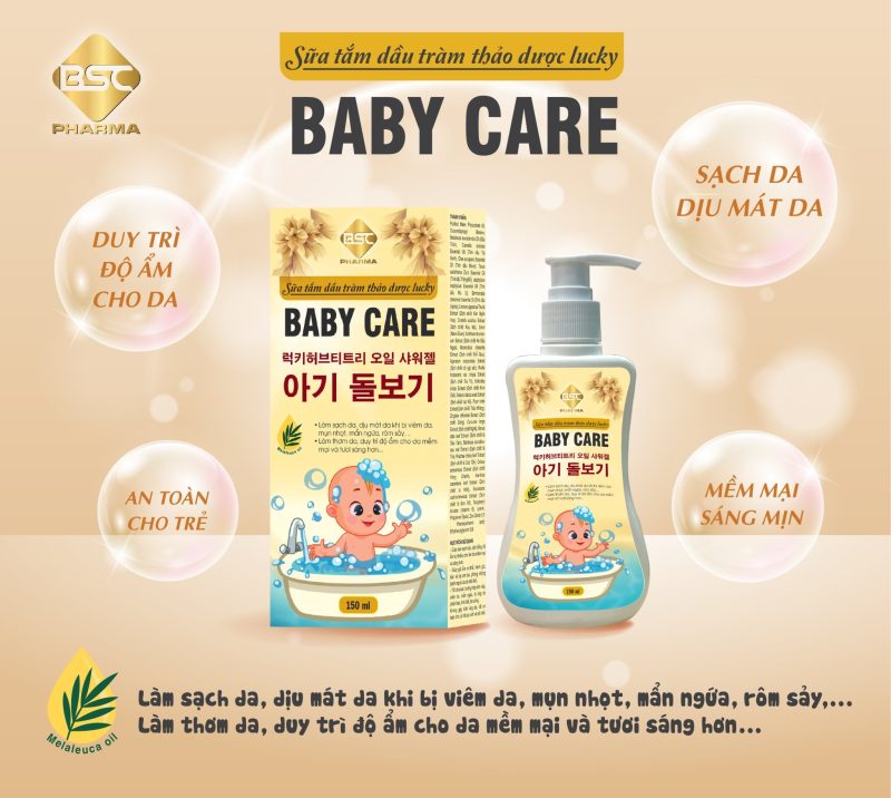 SỮA TẮM TRẺ EM BABY CARE